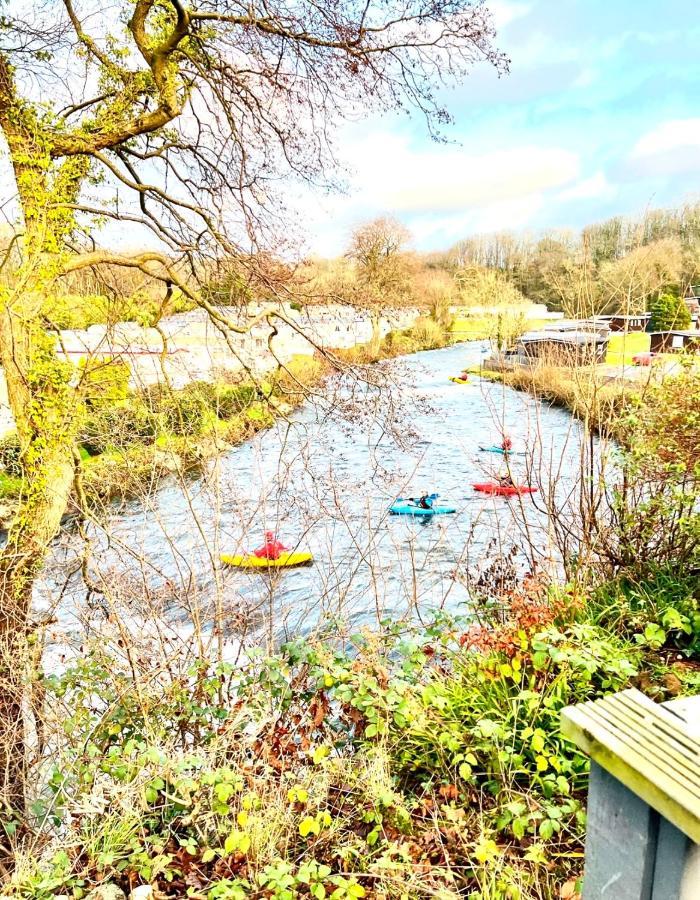 18 River View Chalet-Glan Gwna Holiday Park Caernarfon Zewnętrze zdjęcie